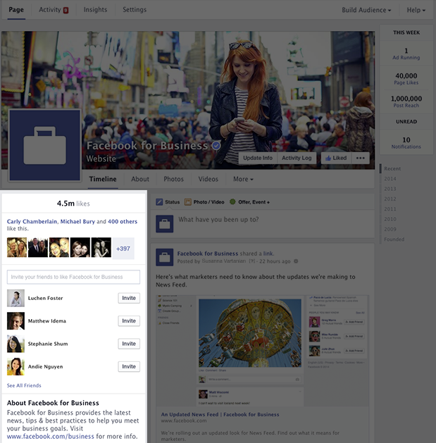 layout nou pagini facebook