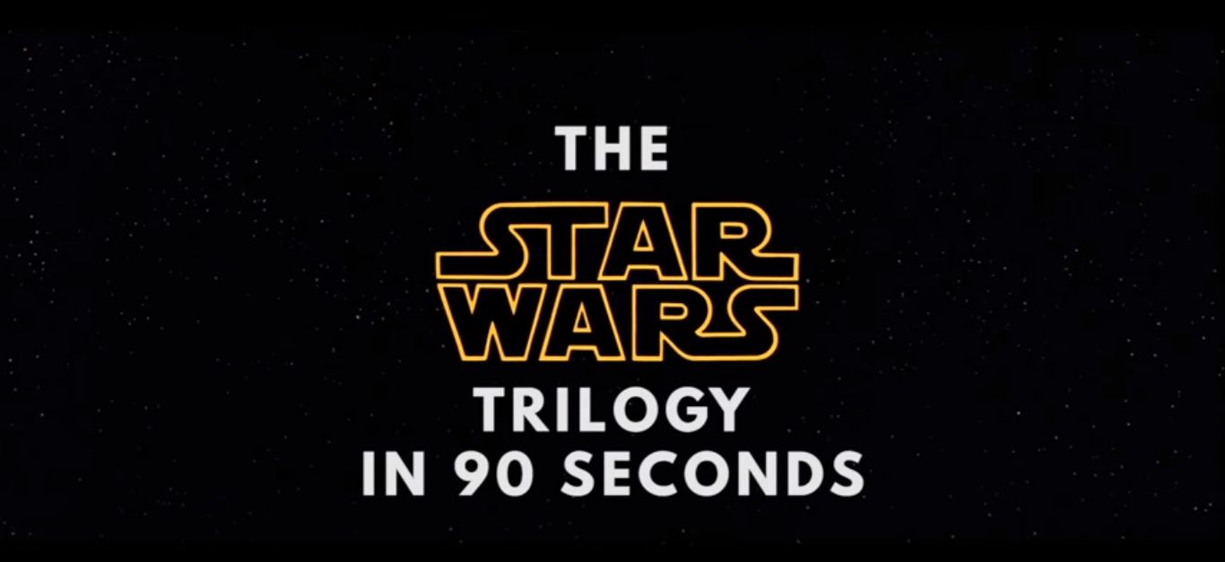 Vezi cele 3 filme original Star Wars în 90 de secunde