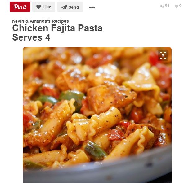 Top 10 rețete de paste pe Pinterest