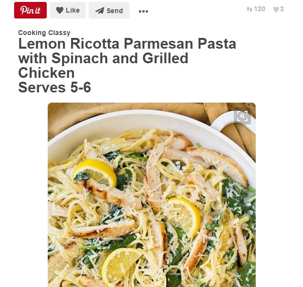 Top 10 rețete de paste pe Pinterest