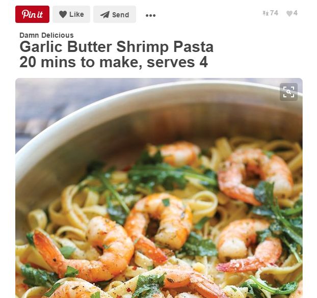 Top 10 rețete de paste pe Pinterest