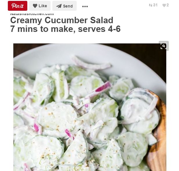 Top 10 rețete de salată pe Pinterest