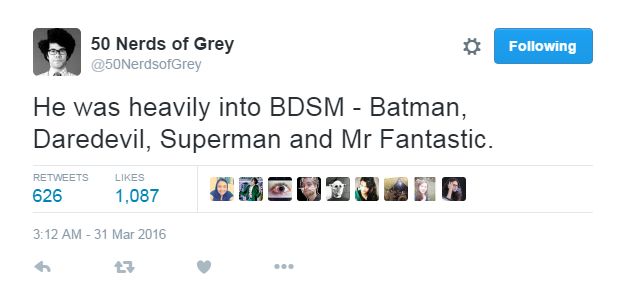 Twitter, geeks și 50 Shades of Grey